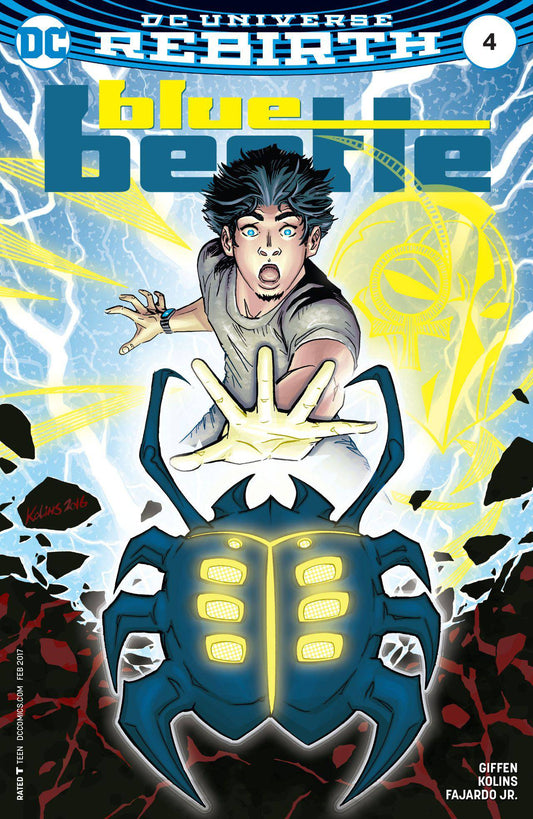 DC COMICS COMIC BOOK BLUE BEETLE #4