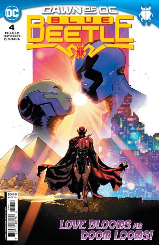 DC Comics COMIC BOOK Blue Beetle #4 Cover A Adrian Gutierrez