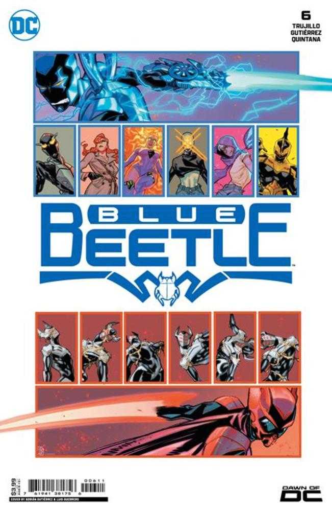 DC Comics COMIC BOOK Blue Beetle #6 Cover A Adrian Gutierrez