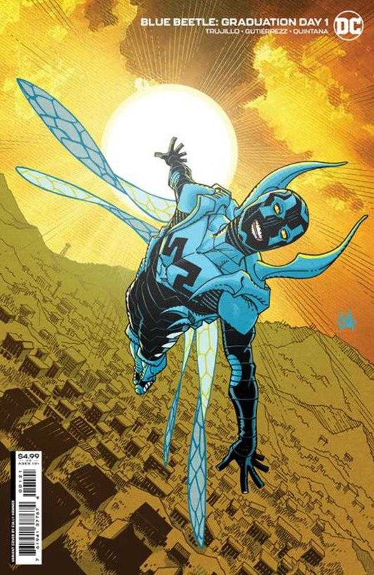 DC Comics COMIC BOOK Blue Beetle Graduation Day #1 (Of 6) Cover B Cully Hamner Card Stock Variant