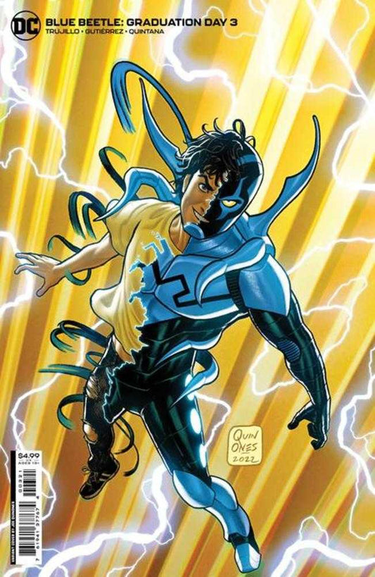 DC Comics COMIC BOOK Blue Beetle Graduation Day #3 (Of 6) Cover B Joe Quinones Card Stock Variant