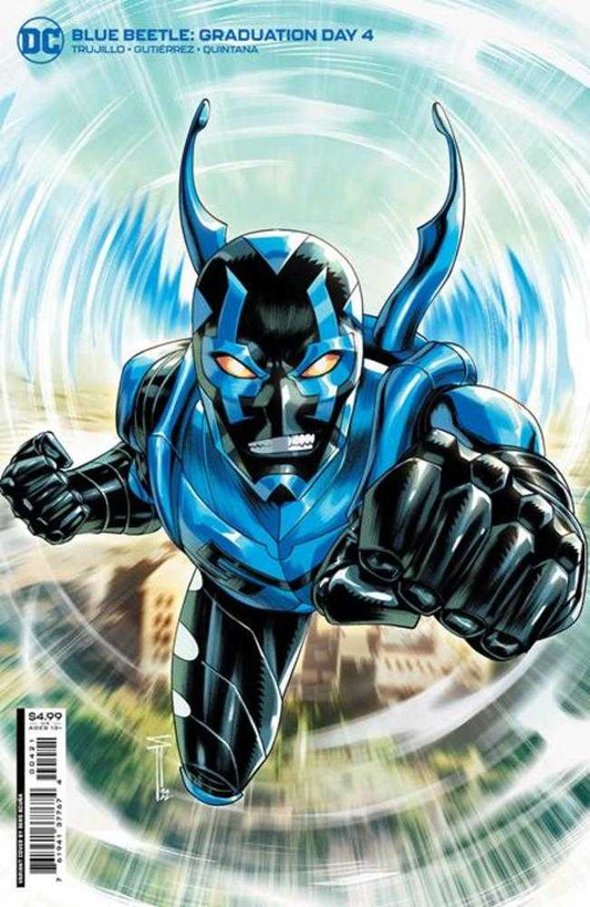 DC Comics COMIC BOOK Blue Beetle Graduation Day #4 (Of 6) Cover B Serg Acuna Card Stock Variant