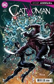 DC COMICS COMIC BOOK CATWOMAN 2021 ANNUAL #1 CVR A KYLE HOTZ