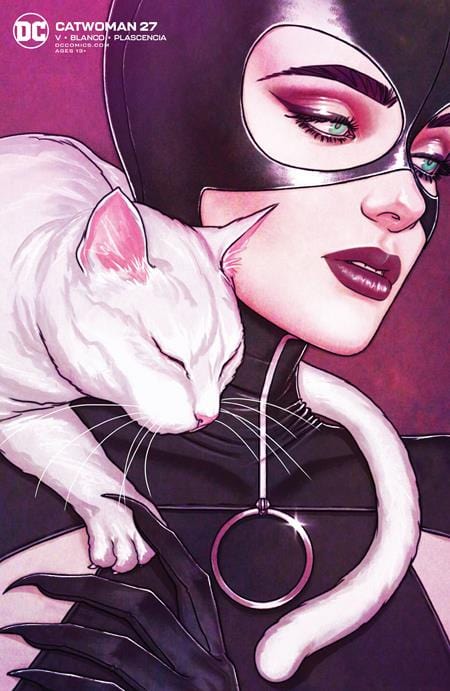 DC COMICS comic book CATWOMAN #27 CARD STOCK JENNY FRISON VAR ED