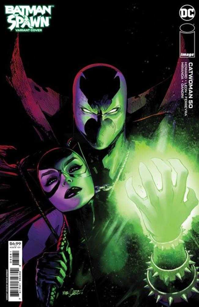 DC Comics COMIC BOOK Catwoman #50 Cover G David Marquez DC Spawn Card Stock Variant