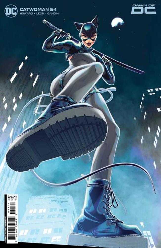 DC Comics COMIC BOOK Catwoman #54 Cover C Sweeney Boo Card Stock Variant