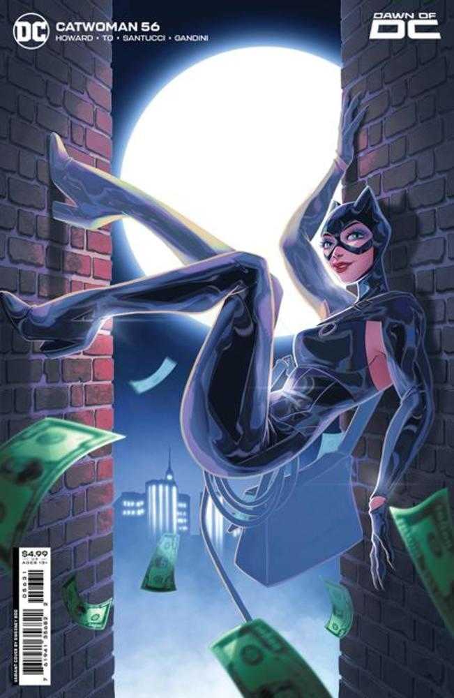 DC Comics COMIC BOOK Catwoman #56 Cover C Sweeney Boo Card Stock Variant