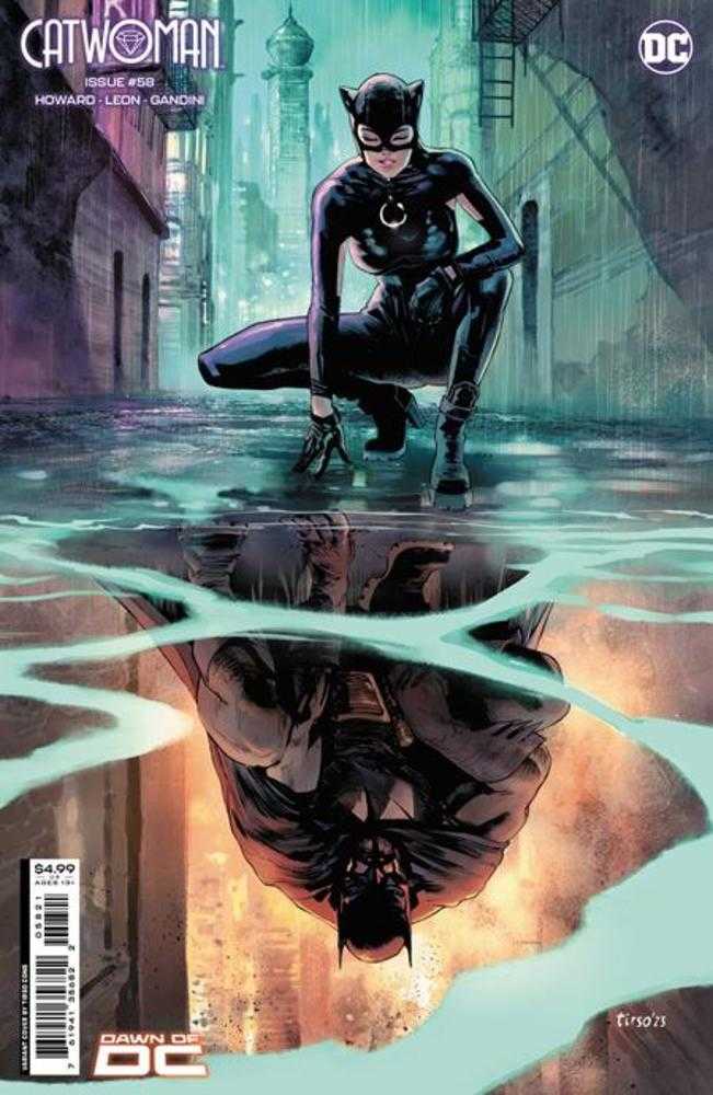 DC Comics COMIC BOOK Catwoman #58 Cover B Tirso Cons Card Stock Variant (Batman Catwoman The Gotham War)