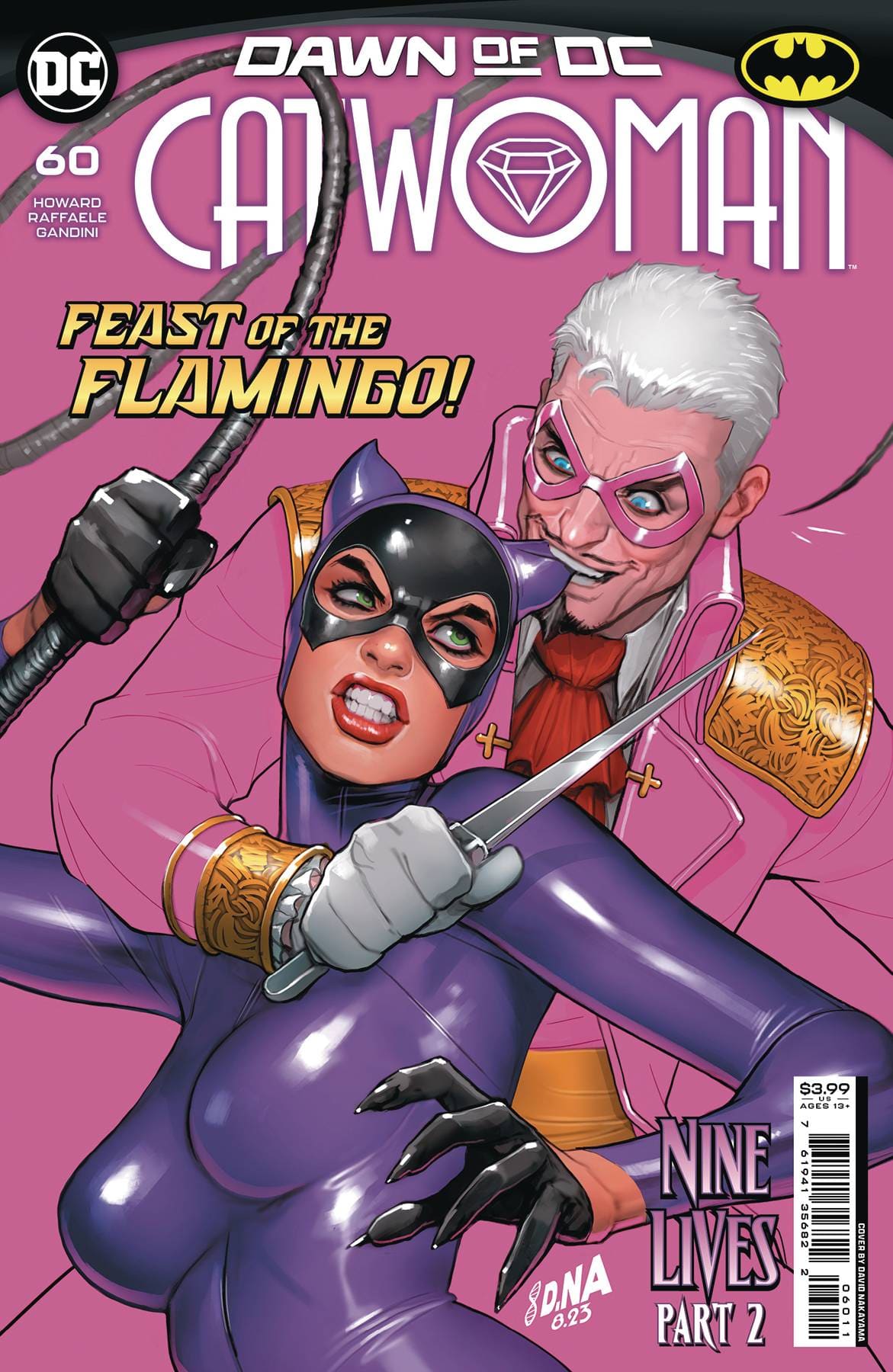 DC COMICS COMIC BOOK CATWOMAN #60 CVR A DAVID NAKAYAMA