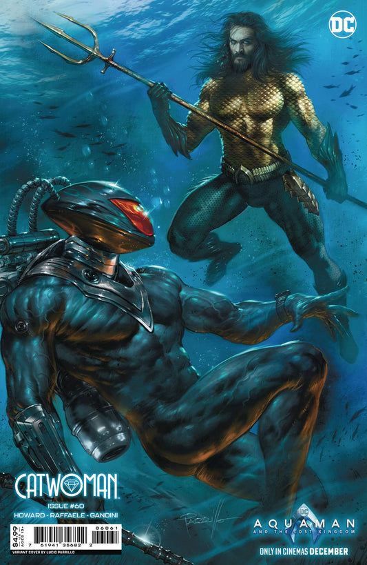 DC COMICS COMIC BOOK CATWOMAN #60 CVR D PARRILLO AQUAMAN LOST KINGDOM CSV