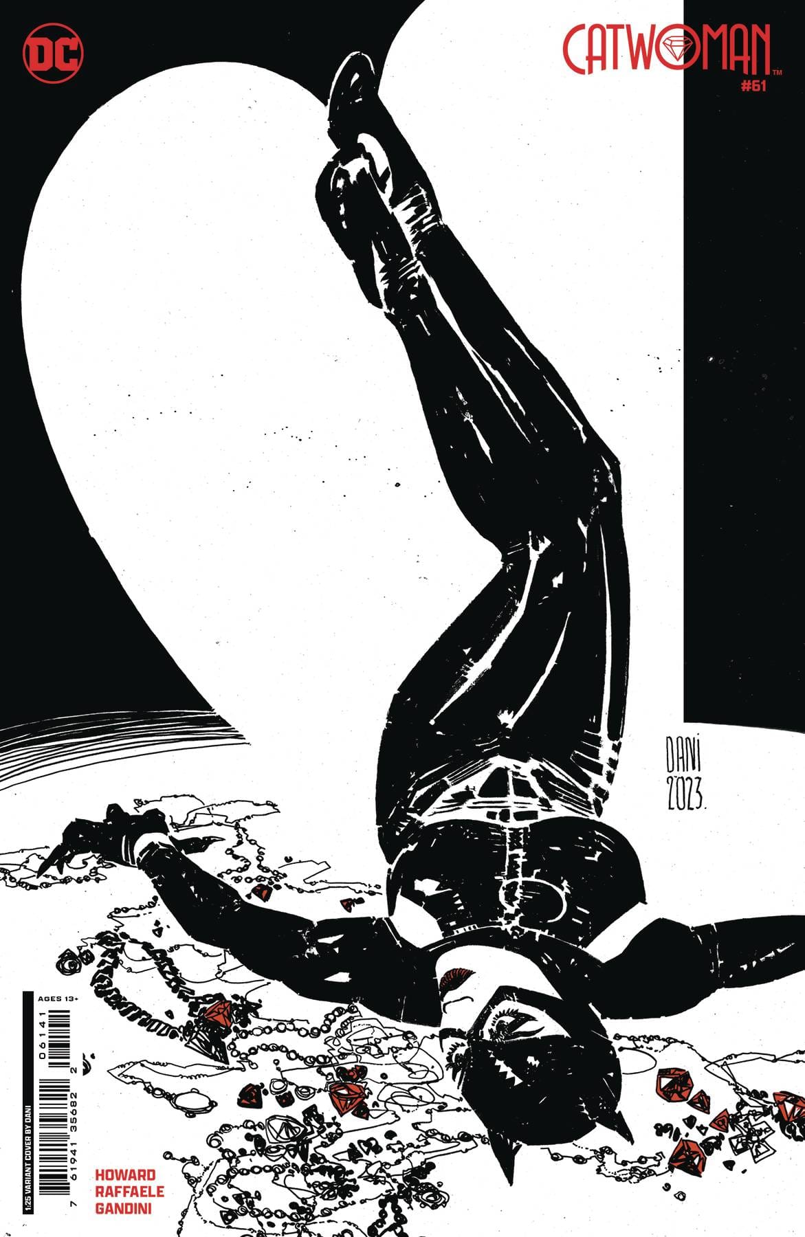 DC COMICS COMIC BOOK CATWOMAN #61 CVR D INC 1:25 DANI CSV