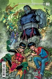 DC COMICS COMIC BOOK CHALLENGE OF THE SUPER SONS #2 (OF 7) CVR B NICK BRADSHAW CARD STOCK VAR