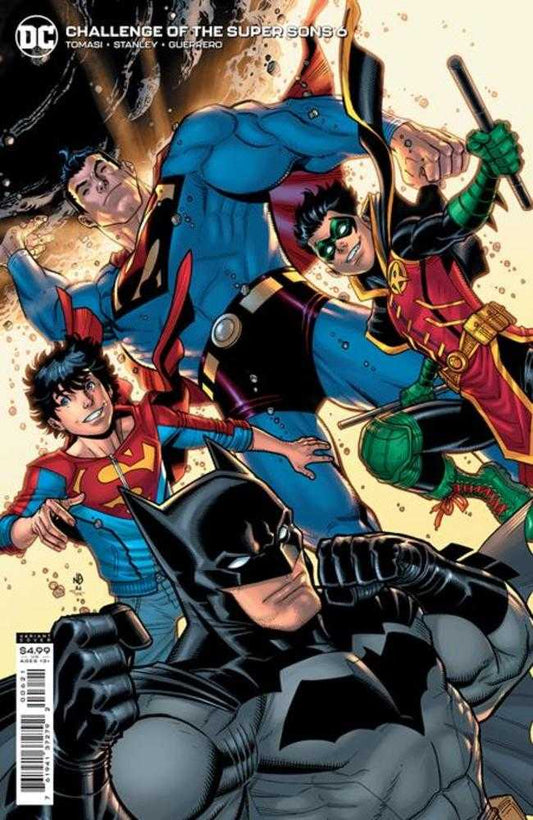 DC Comics COMIC BOOK Challenge Of The Super Sons #6 (Of 7) Cover B Nick Bradshaw Card Stock Variant