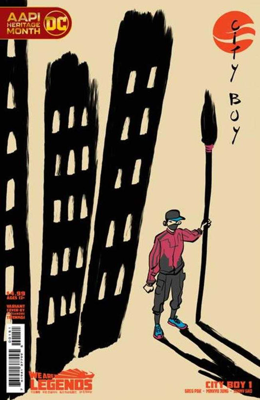 DC Comics COMIC BOOK City Boy #1 (Of 6) Cover C Alexandre Tefenkgi Aapi Heritage Month Card Stock Variant