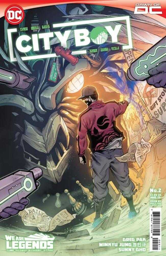 DC Comics COMIC BOOK City Boy #2 (Of 6) Cover A Minkyu Jung