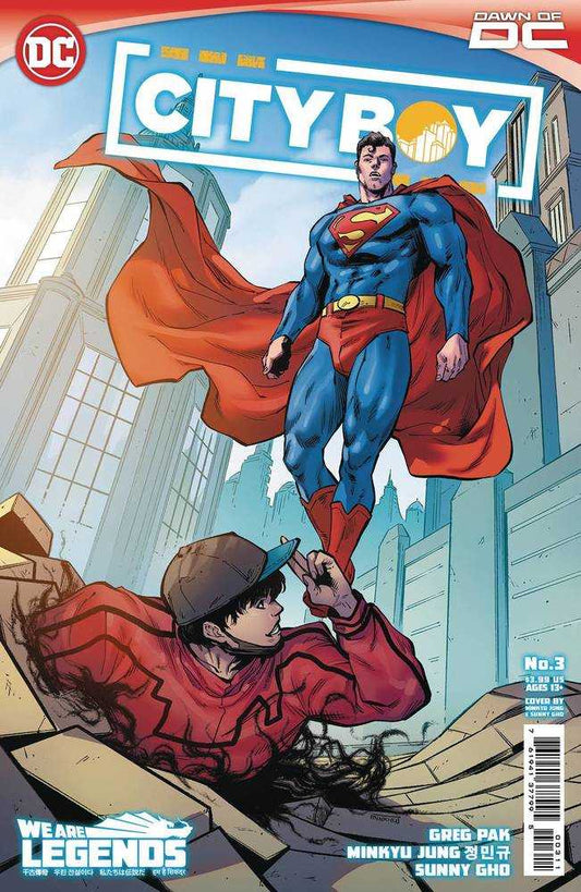 DC Comics COMIC BOOK City Boy #3 (Of 6) Cover A Minkyu Jung