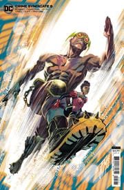 DC COMICS comic book CRIME SYNDICATE #5 (OF 6) CVR B FRANCIS MANAPUL CARD STOCK VAR