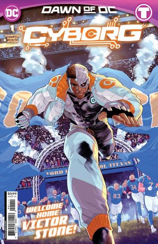 DC Comics COMIC BOOK Cyborg #1 (Of 6) Cover A Edwin Galmon