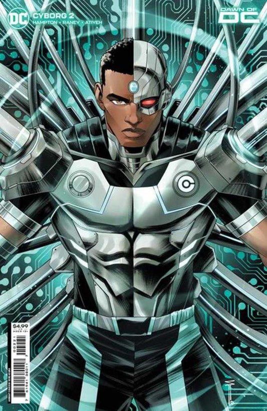 DC Comics COMIC BOOK Cyborg #2 (Of 6) Cover B Serg Acuna Card Stock Variant