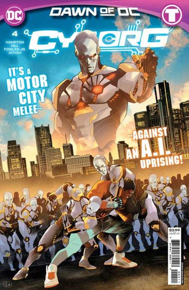 DC Comics COMIC BOOK Cyborg #4 (Of 6) Cover A Edwin Galmon