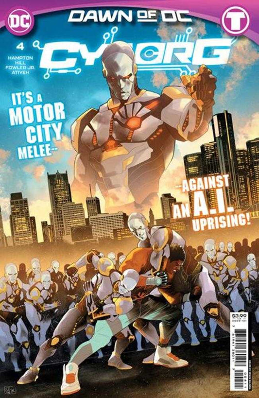 DC Comics COMIC BOOK Cyborg #4 (Of 6) Cover A Edwin Galmon