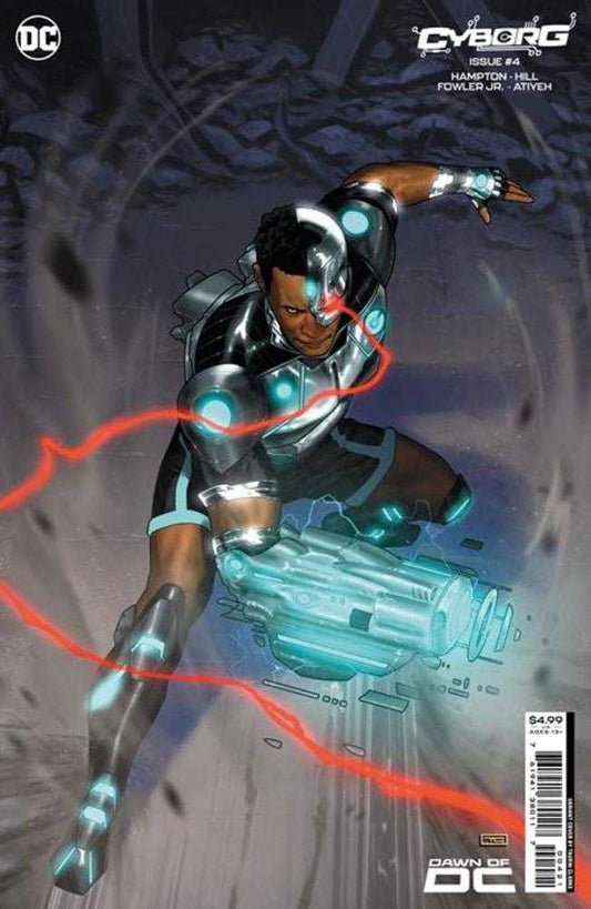 DC Comics COMIC BOOK Cyborg #4 (Of 6) Cover B Taurin Clarke Card Stock Variant