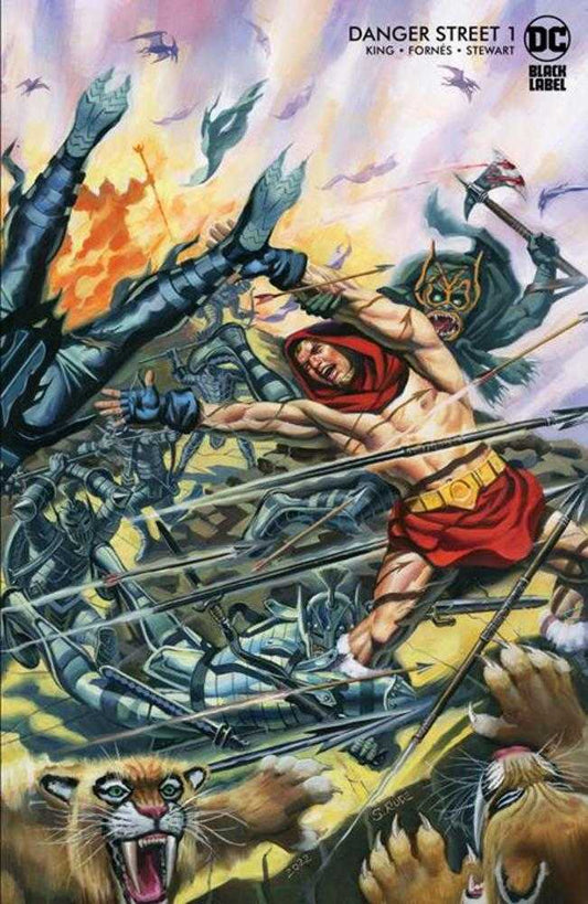 DC Comics COMIC BOOK Danger Street #1 (Of 12) Cover B Steve Rude Card Stock Variant (Mature)