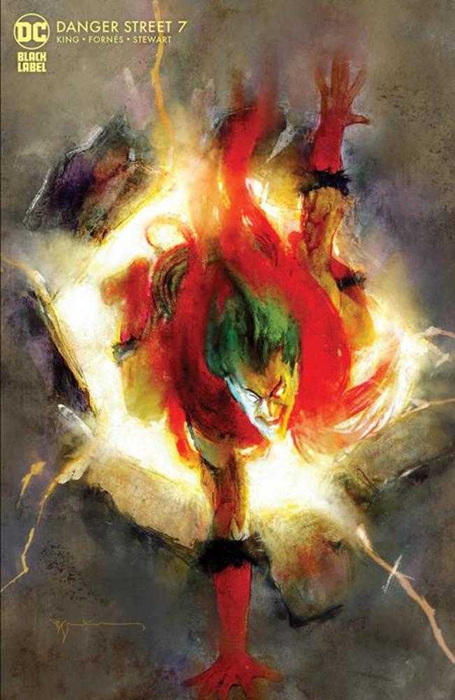 DC Comics COMIC BOOK Danger Street #7 (Of 12) Cover B Bill Sienkiewicz Card Stock Variant (Mature)