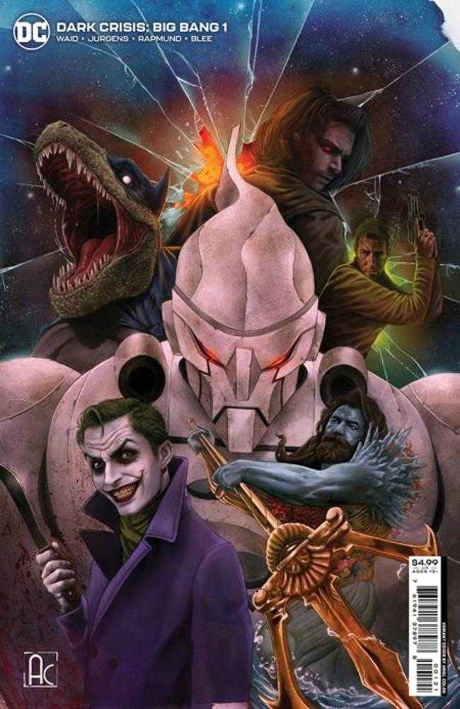 DC Comics COMIC BOOK Dark Crisis Big Bang #1 (One Shot) Cover B Ariel Colon Card Stock Variant