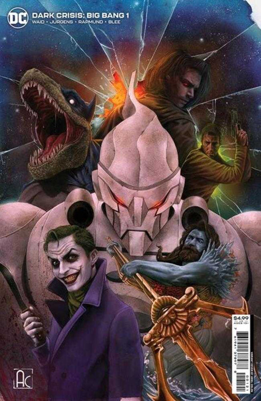 DC Comics COMIC BOOK Dark Crisis Big Bang #1 (One Shot) Cover B Ariel Colon Card Stock Variant