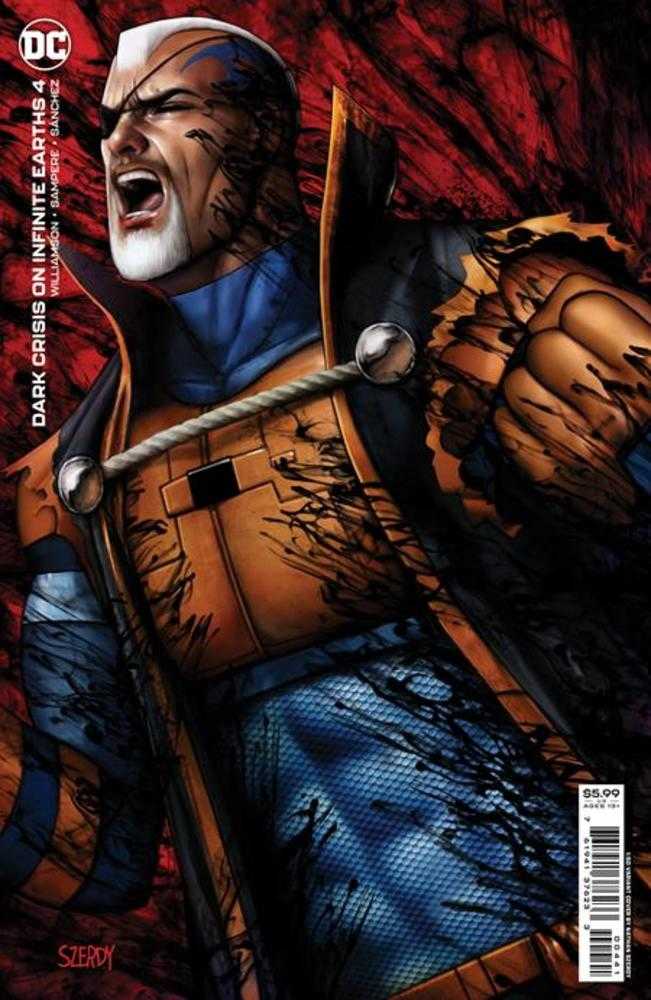 DC Comics COMIC BOOK Dark Crisis On Infinite Earths #4 (Of 7) Cover E 1 in 50 Nathan Szerdy Card Stock Variant