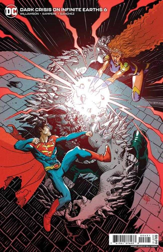 DC Comics COMIC BOOK Dark Crisis On Infinite Earths #6 (Of 7) Cover B Cully Hamner Card Stock Variant