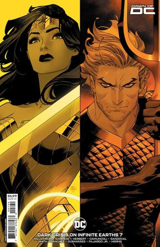 DC Comics COMIC BOOK Dark Crisis On Infinite Earths #7 (Of 7) Cover I Dan Mora Dawn Of DC 3 Card Stock Variant