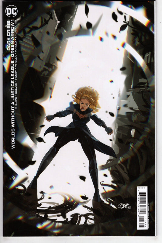 DC Comics COMIC BOOK Dark Crisis Worlds Without A Justice League Green Arrow #1 (One Shot) Cover B 1 in 25 Megan Huang Variant