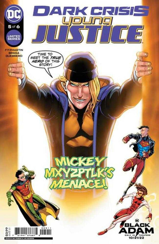 DC Comics COMIC BOOK Dark Crisis Young Justice #5 (Of 6) Cover A Max Dunbar