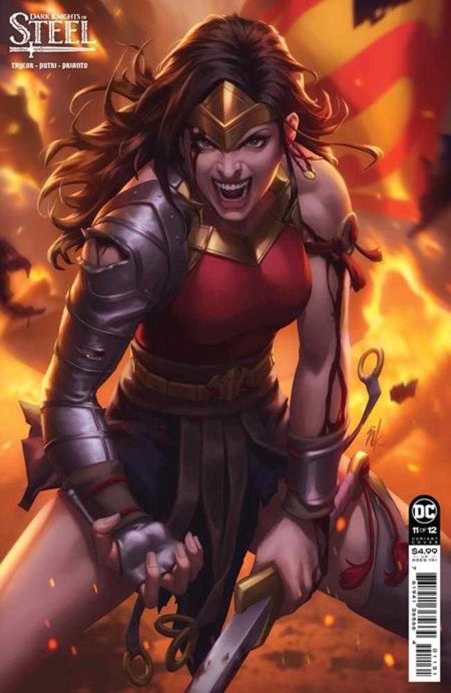 DC Comics COMIC BOOK Dark Knights Of Steel #11 (Of 12) Cover B Ejikure Card Stock Variant