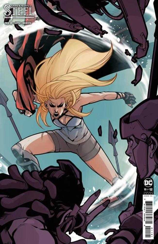 DC Comics COMIC BOOK Dark Knights Of Steel #11 (Of 12) Cover C 1 in 25 Ludo Lullabi Card Stock Variant