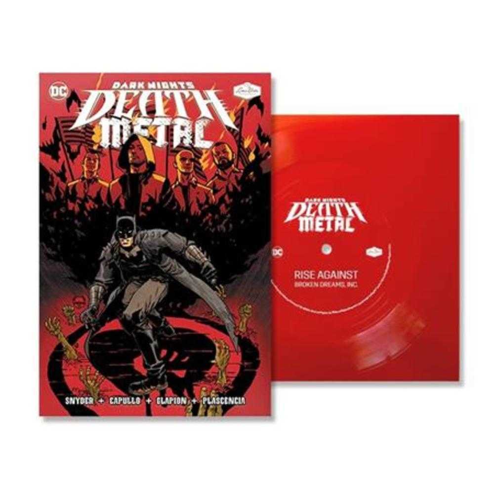 DC Comics COMIC BOOK Dark Nights Death Metal #1 Soundtrack Spec Edition Rise Against With Flexi Single Broken Dreams, Inc.