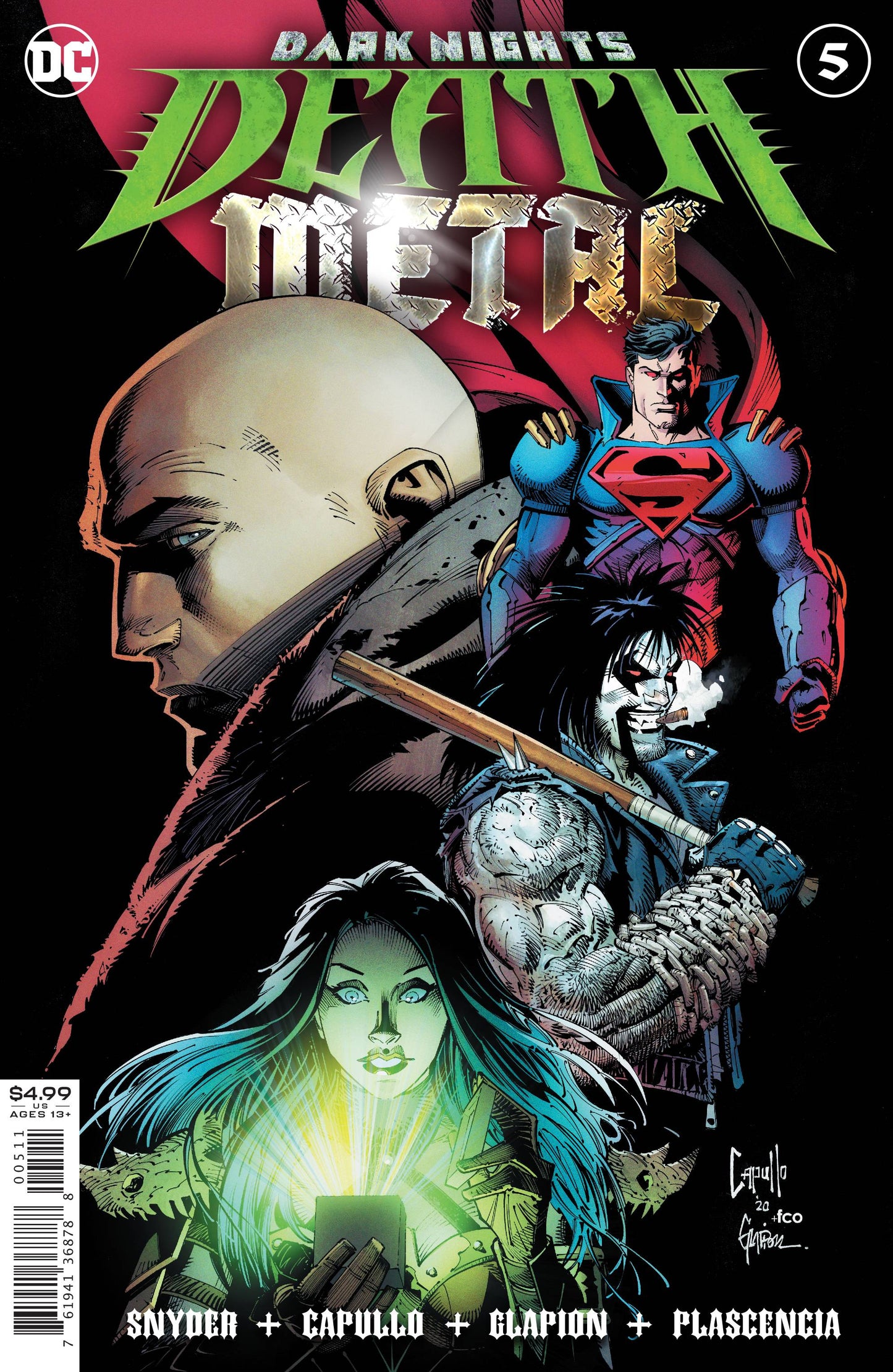 DC COMICS comic book DARK NIGHTS DEATH METAL #5 (OF 7)