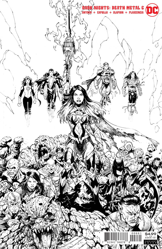 DC COMICS COMIC BOOK DARK NIGHTS DEATH METAL #6 (OF 7) 1:100 VAR ED