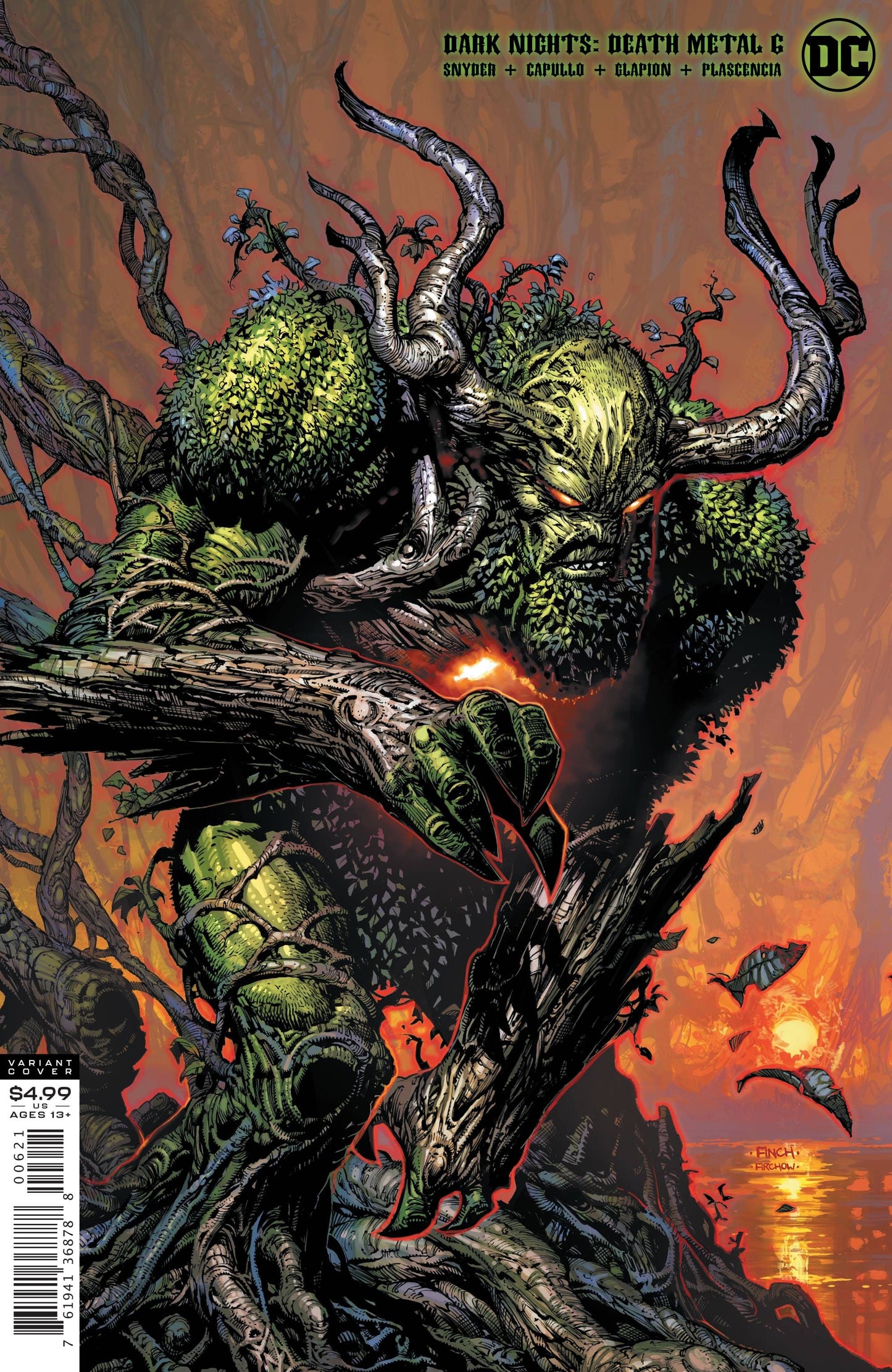 DC COMICS COMIC BOOK DARK NIGHTS DEATH METAL #6 (OF 7) VAR ED A