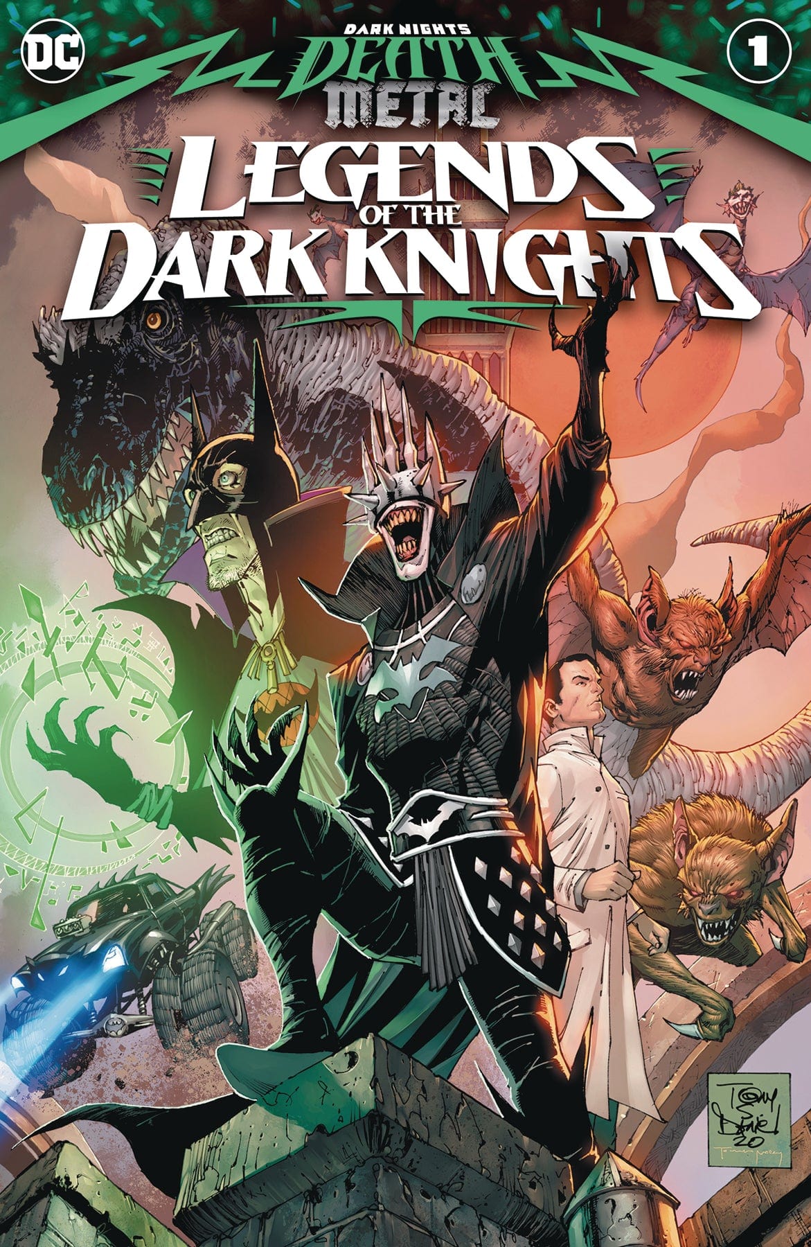 DC COMICS COMIC BOOK DARK NIGHTS DEATH METAL LEGENDS OT DARK KNIGHTS #1