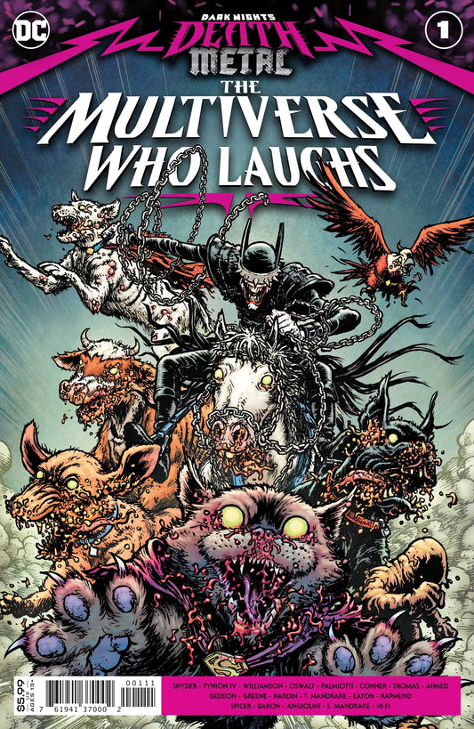 DC COMICS COMIC BOOK DARK NIGHTS DEATH METAL MULTIVERSE THAT LAUGHS #1
