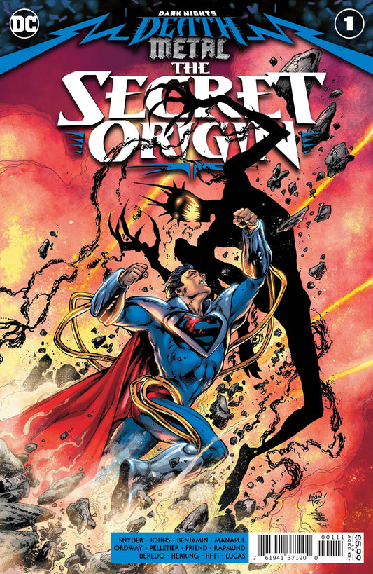 DC COMICS COMIC BOOK DARK NIGHTS DEATH METAL SECRET ORIGIN #1