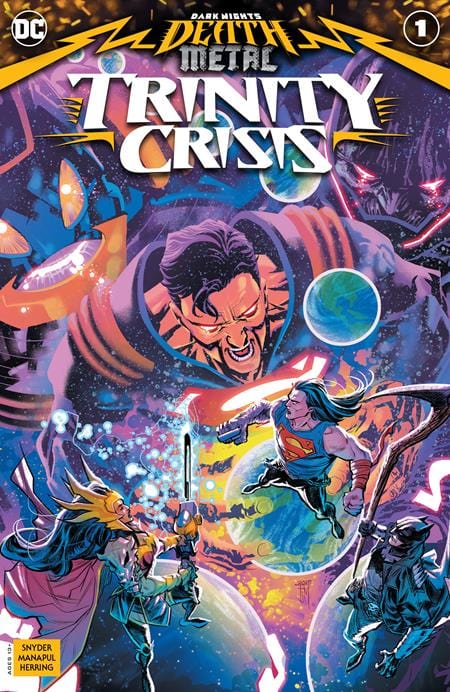 DC COMICS COMIC BOOK DARK NIGHTS DEATH METAL TRINITY CRISIS #1