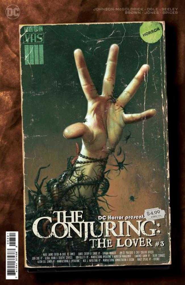 DC Comics COMIC BOOK DC Horror Presents The Conjuring The Lover #3 (Of 5) Cover B Ryan Brown Movie Poster Card Stock Variant (Mature)