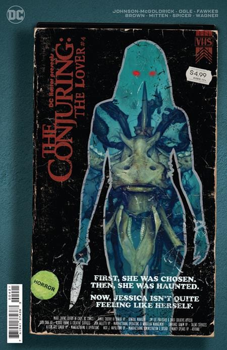 DC Comics COMIC BOOK DC Horror Presents The Conjuring The Lover #4 (Of 5) Cover B Ryan Brown Movie Poster Card Stock Variant (Mature)