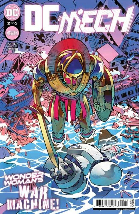 DC Comics COMIC BOOK DC Mech #2 (Of 6) Cover A Baldemar Rivas