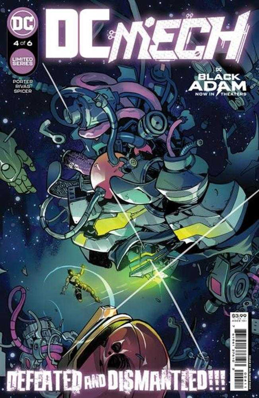 DC Comics COMIC BOOK DC Mech #4 (Of 6) Cover A Baldemar Rivas