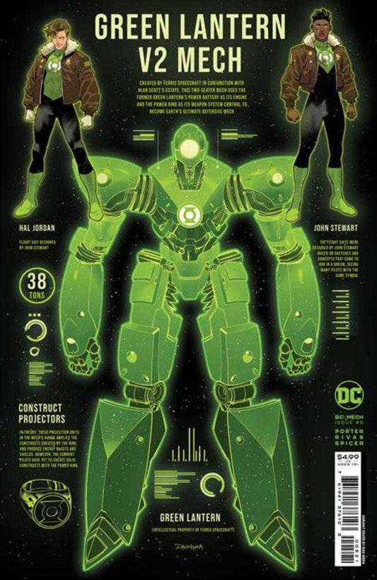 DC Comics COMIC BOOK DC Mech #5 (Of 6) Cover B Dan Mora Card Stock Variant